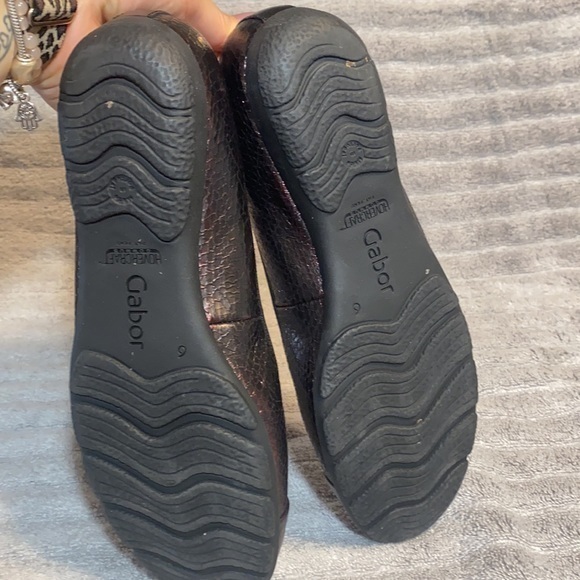 Gabor hovercraft flats women’s 9 burgundy in‎ color new condition - Picture 9 of 9